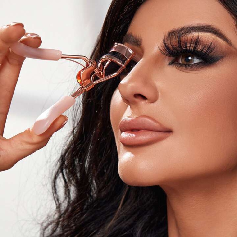 Mayim Rose Gold and Glitter Eye Lash Curler